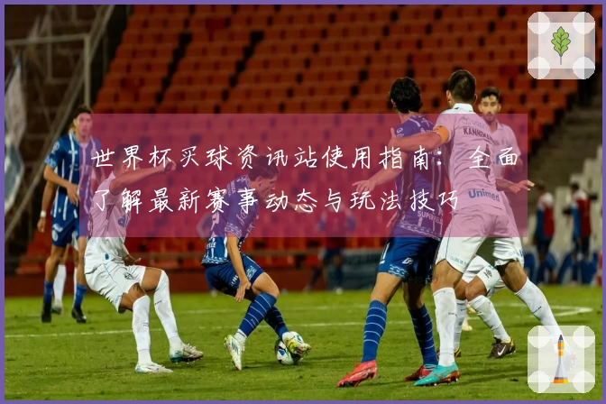 世界杯买球资讯站使用指南：全面了解最新赛事动态与玩法技巧